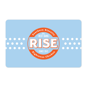 Rise Biscuits Gift Cards - Blue