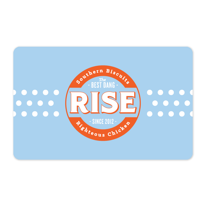 Rise Biscuits Gift Cards - Blue