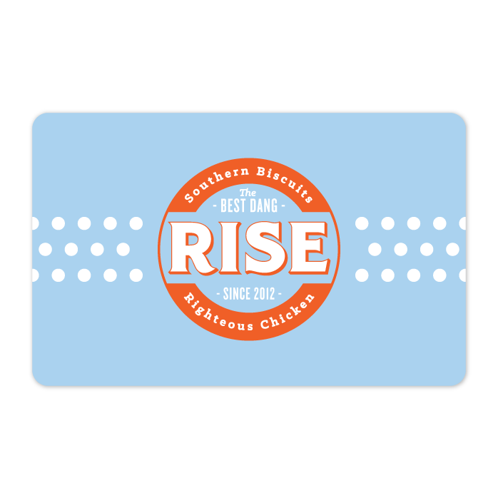 Rise Biscuits Gift Cards - Blue