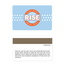 Load image into Gallery viewer, Rise Biscuits Gift Cards - Blue