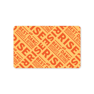 Rise Biscuits Gift Cards - Yellow