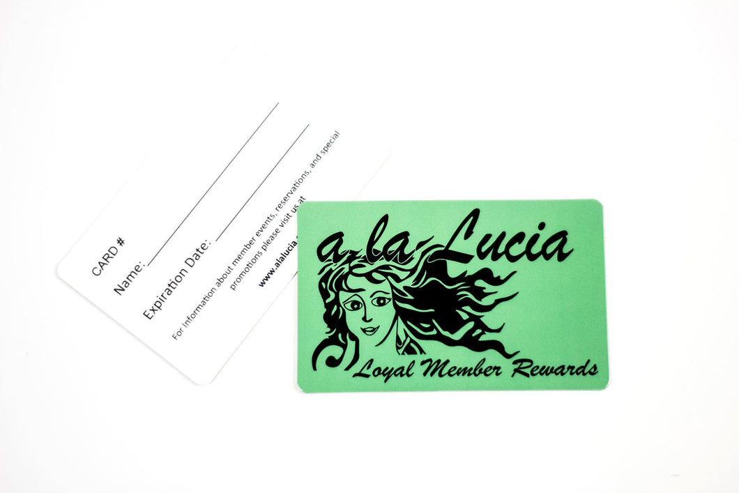 Rise Biscuits Gift Cards - Rise Biscuits Loyalty Cards - Custom Glossy